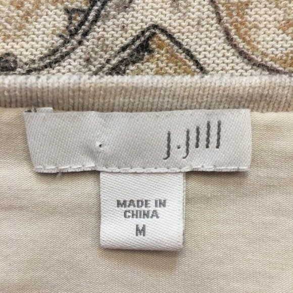 J.JILL long sleeve flowing hemline sweater - Picture 6 of 6